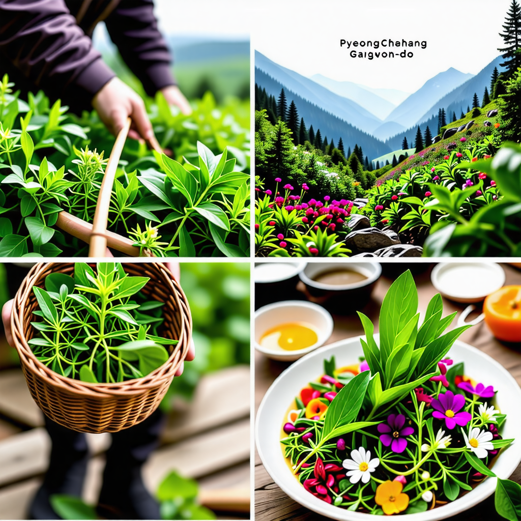 🌿 평창 산나물 채취 & 요리 체험! 자연의 선물로 차리는 건강 밥상