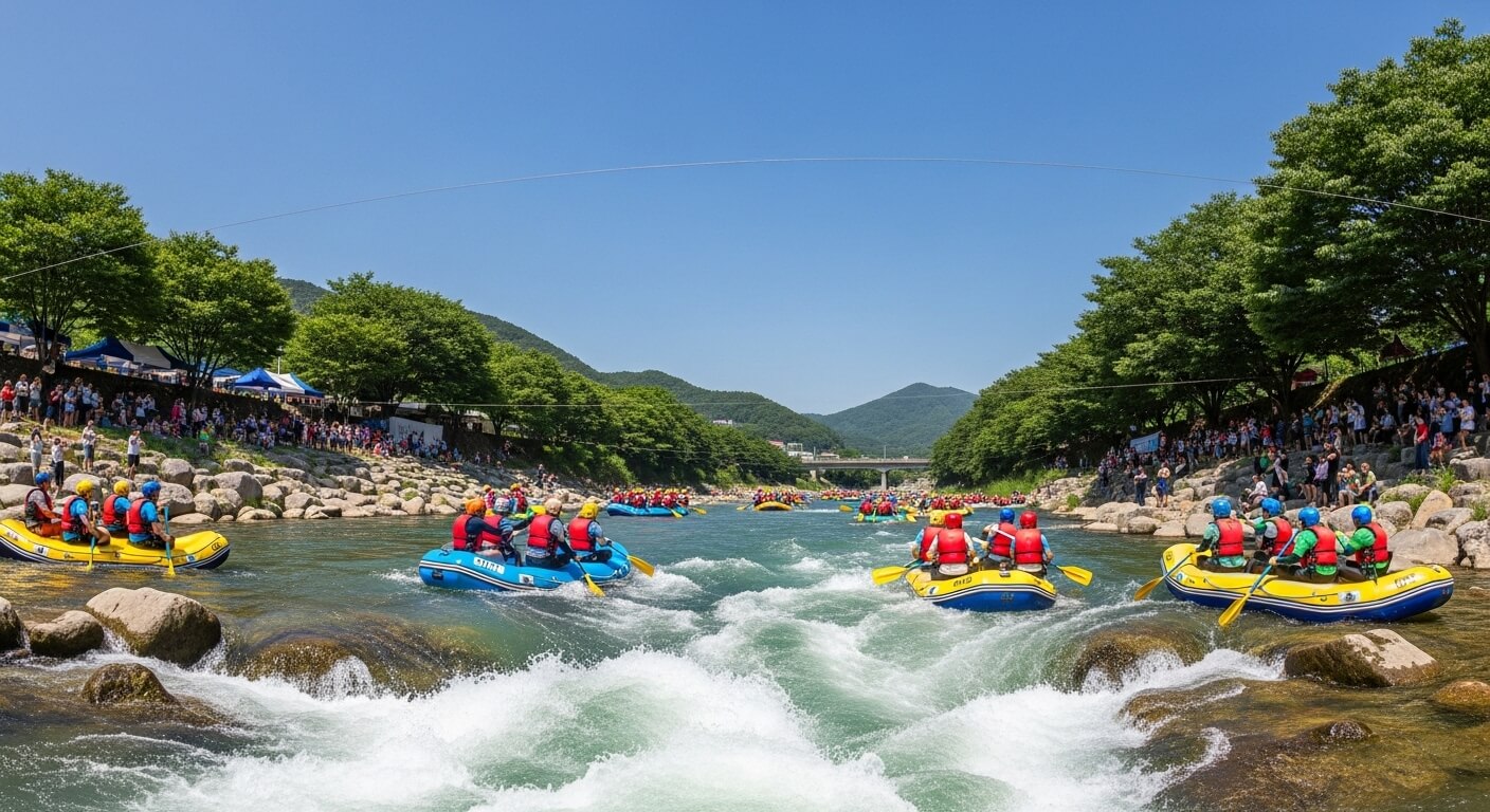 인제 내린천 래프팅축제