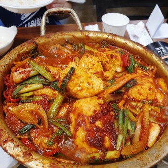 두부철판 두부찜