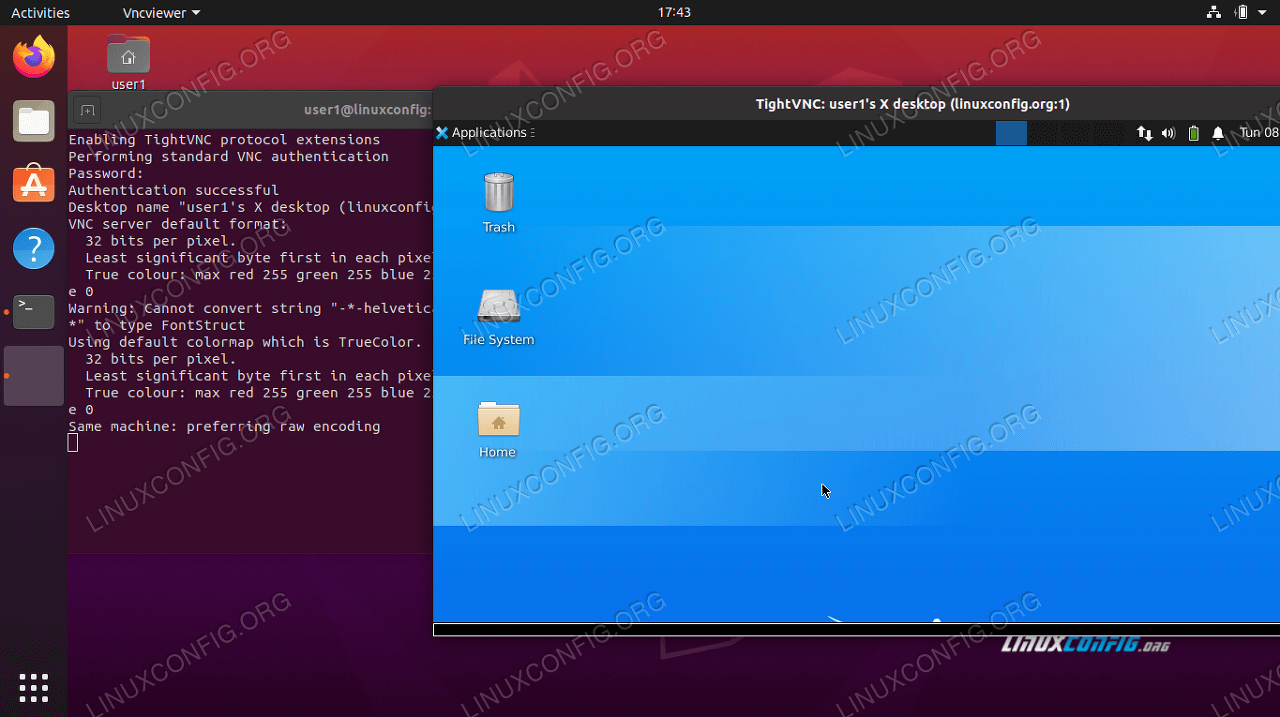 Ubuntu VNC 설치