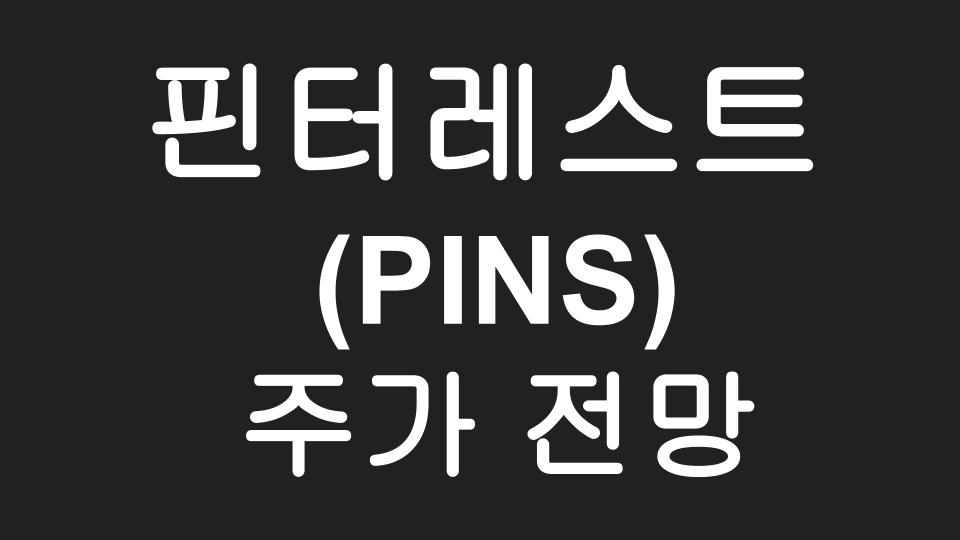  핀터레스트 (PINS) 주가 전망 - 사진으로 소통하는 신개념 SNS Pinterest