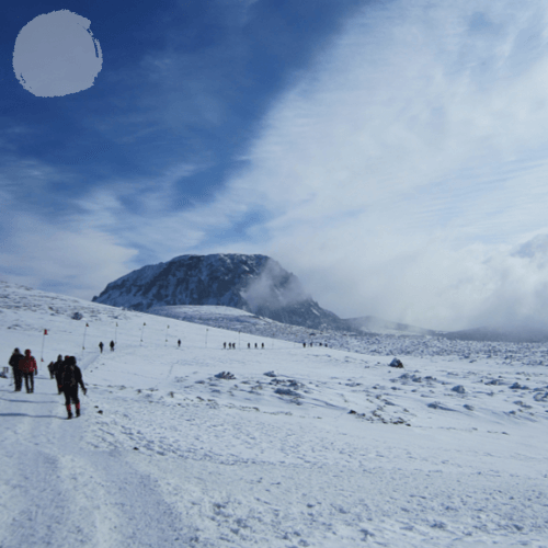 한라산(Hanllasan)의 겨울 등반