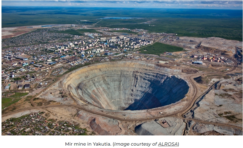 세계 최고의 다이아몬드 채굴 국가는...예상 외 VIDEO:The World&rsquo;s Top Diamond Mining Countries&#44; by Carats and Value