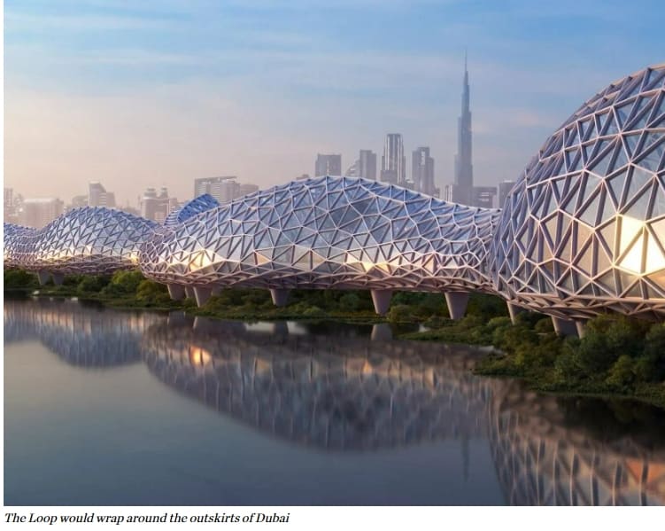 "두바이를 지구상에서 가장 연결된 도시로"...93km 사이클링 고속도로 제안 VIDEO: Urb proposes 93-kilometre cycling highway "to make Dubai the most connected city on earth"