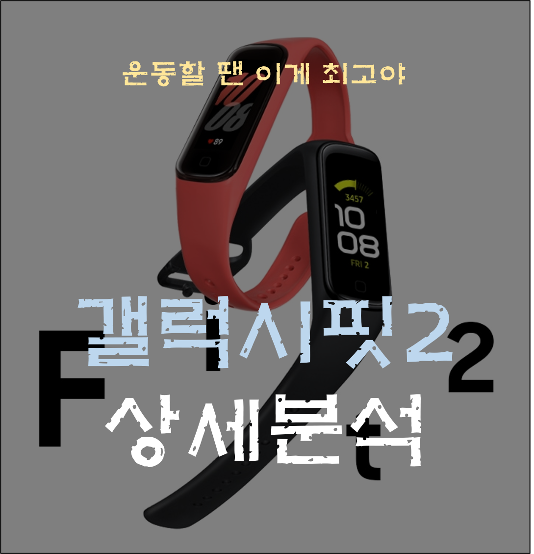  갤럭시핏2 상세 분석