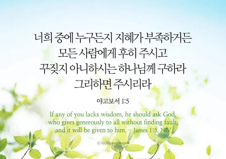 야고보서 1장 17절 해석 - 온갖 좋은 은사와 온전한 선물이 다 위로부터 내려오나니_6