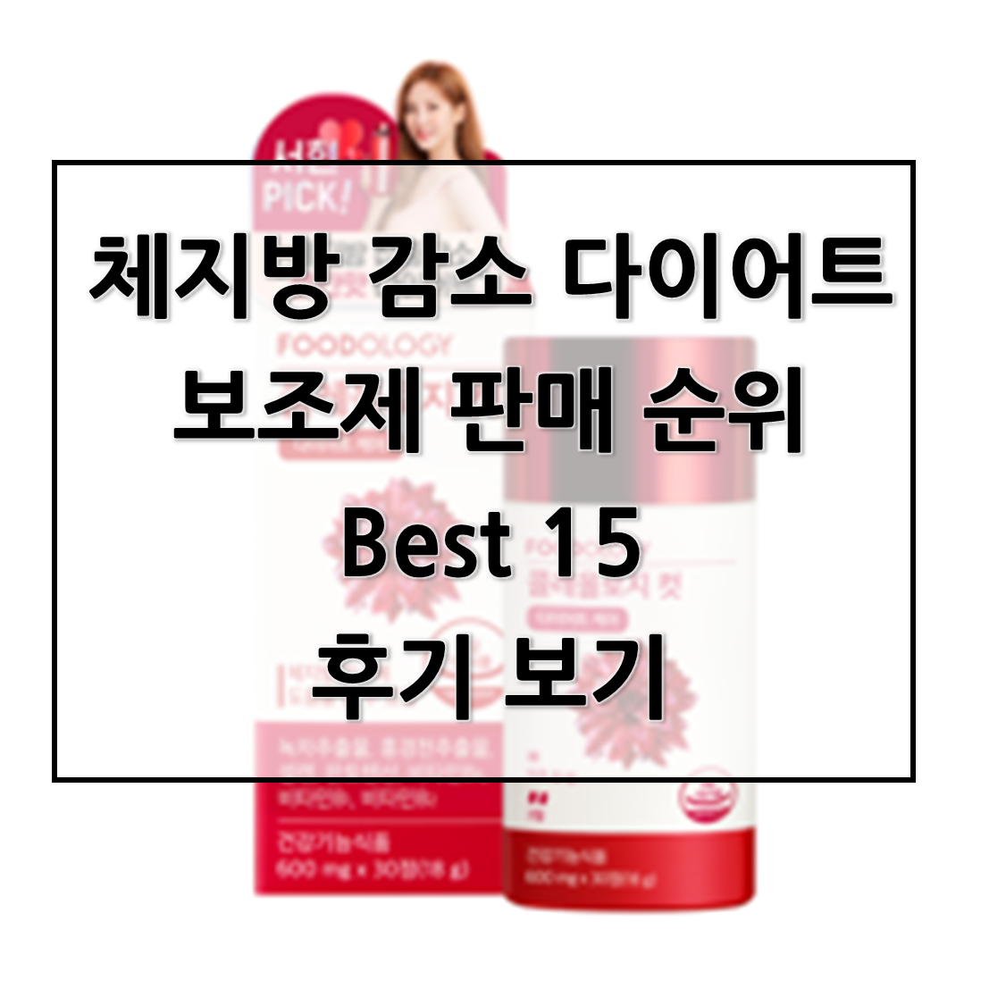  체지방 감소 다이어트 보조제 판매 순위 Best 15후기 보기