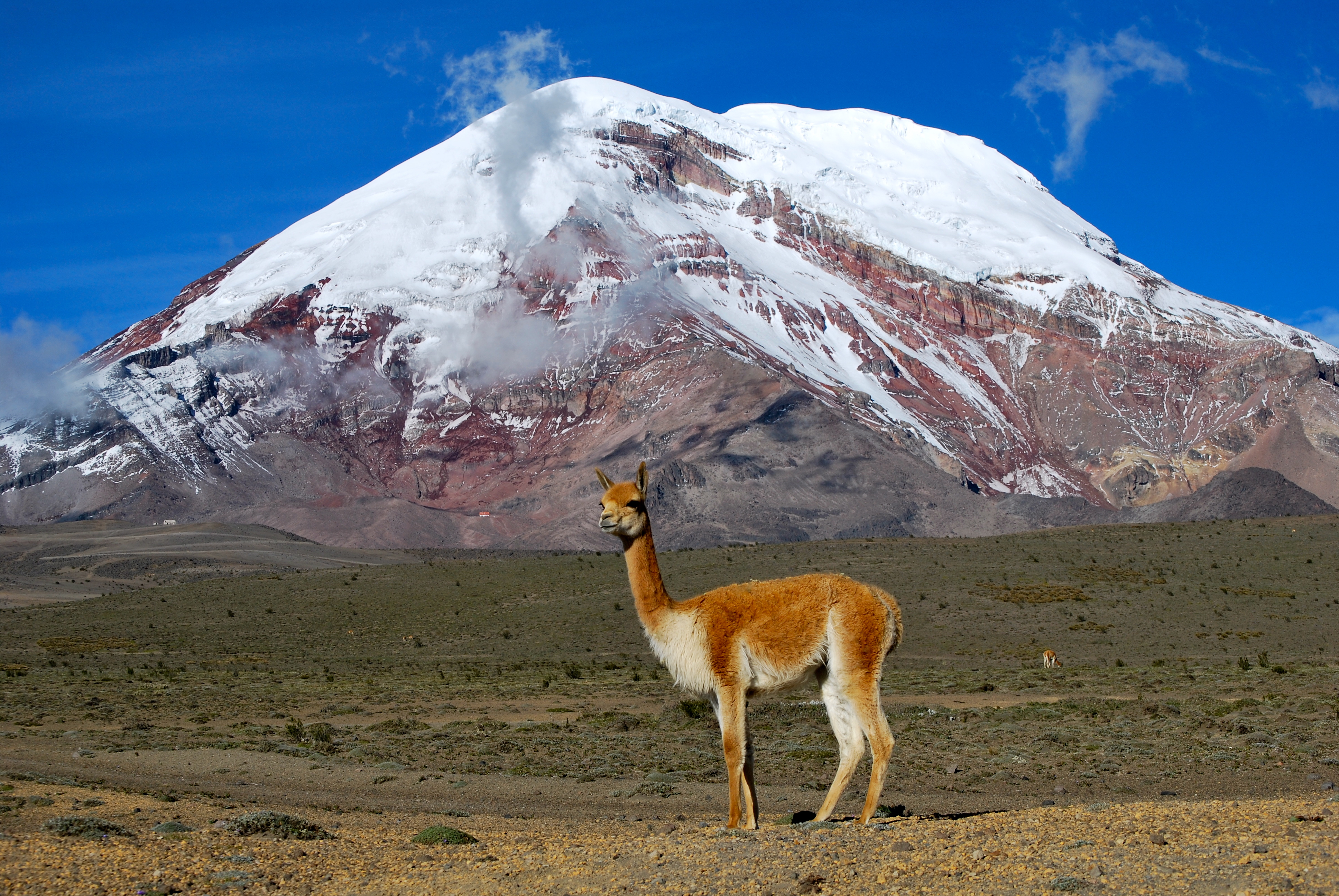 지구중심 기준으로 가장 높은 산 : 침보라소 산