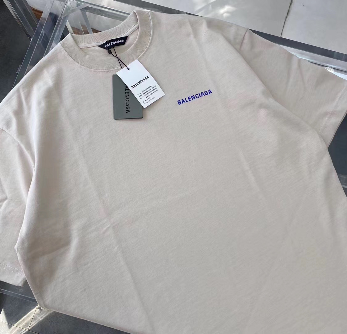 BALENCIAGA] 발렌시아가 로고 반팔 티셔츠 612966 TIVG5 9055 (4 COLOR)