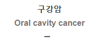  구강암 [Oral cavity cancer]