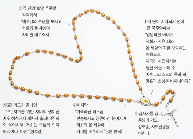천주교 하느님 자비의 5단 기도 자비의 시간은_1