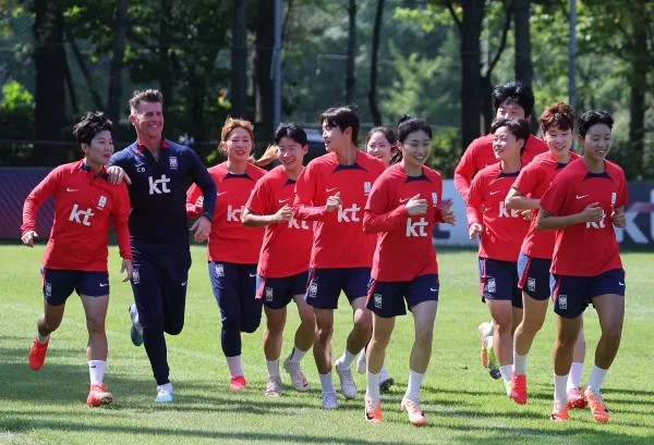 대한민국 북한 여자축구 8강전