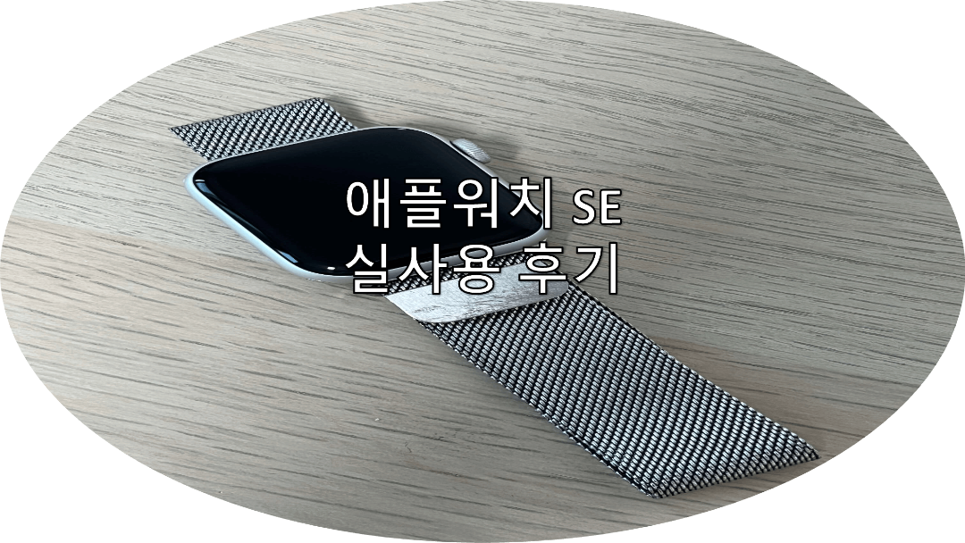 애플워치-SE-실사용-후기