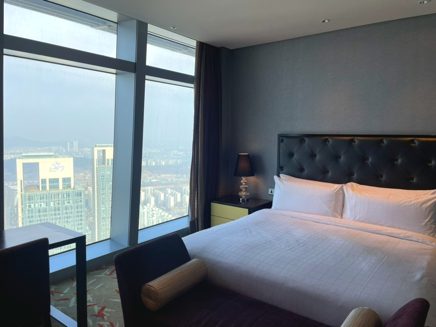 인천 송도 야경 송도 호캉스 추천! 오크우드 프리미어 15