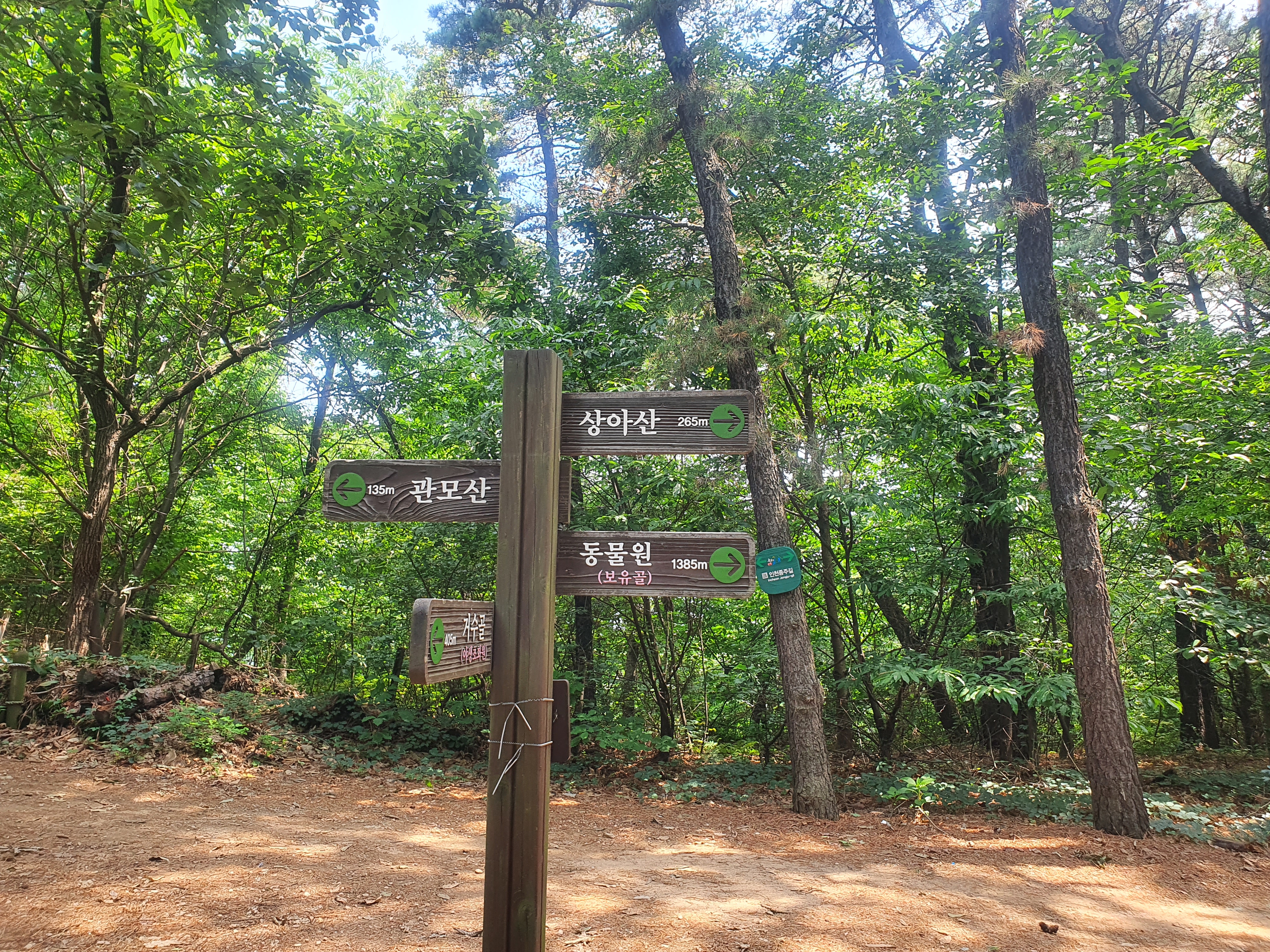 Tubular Mountain - 상아 산 - 표지판