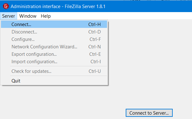 FileZilla Server