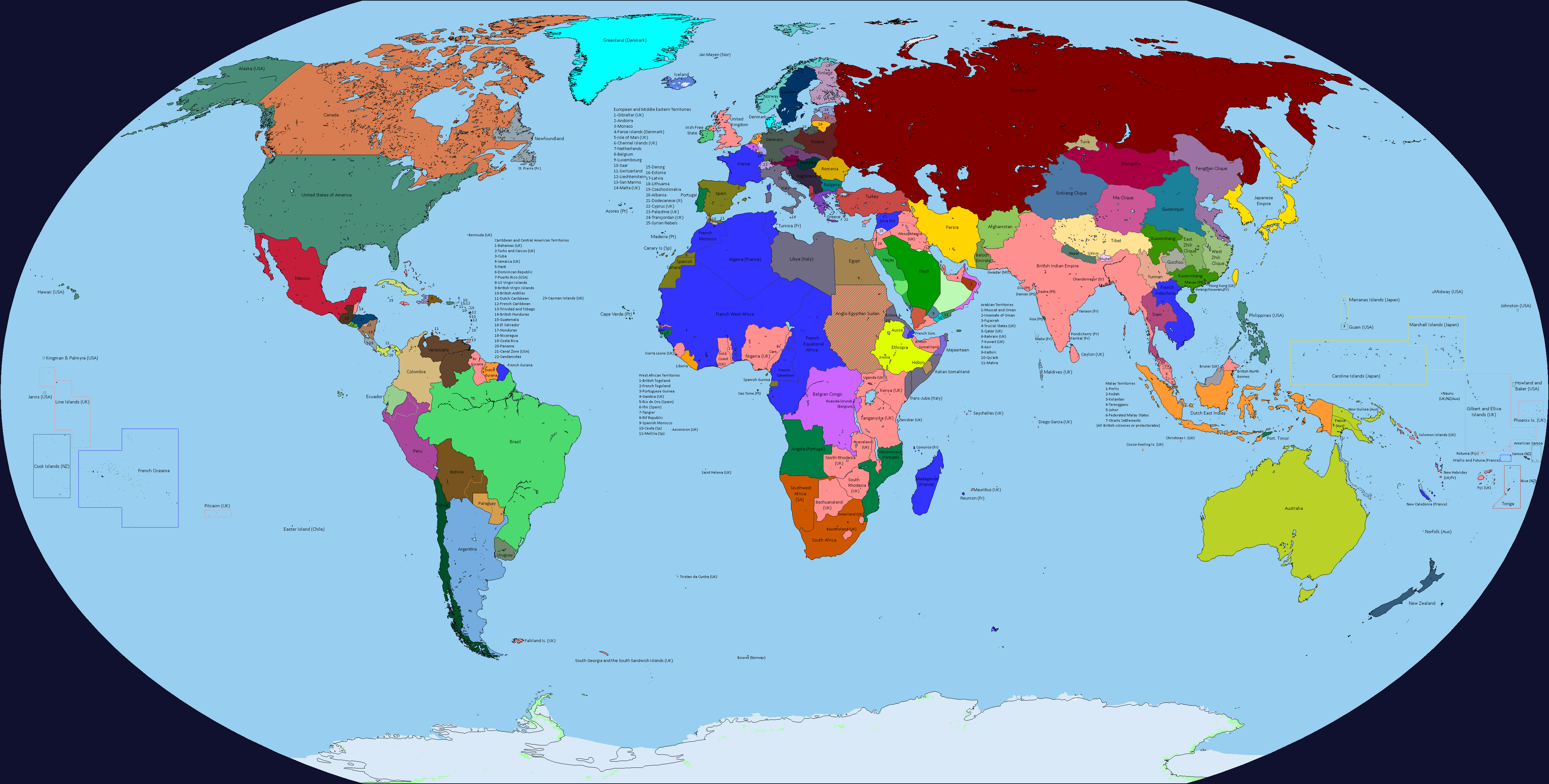 1931년 지도
