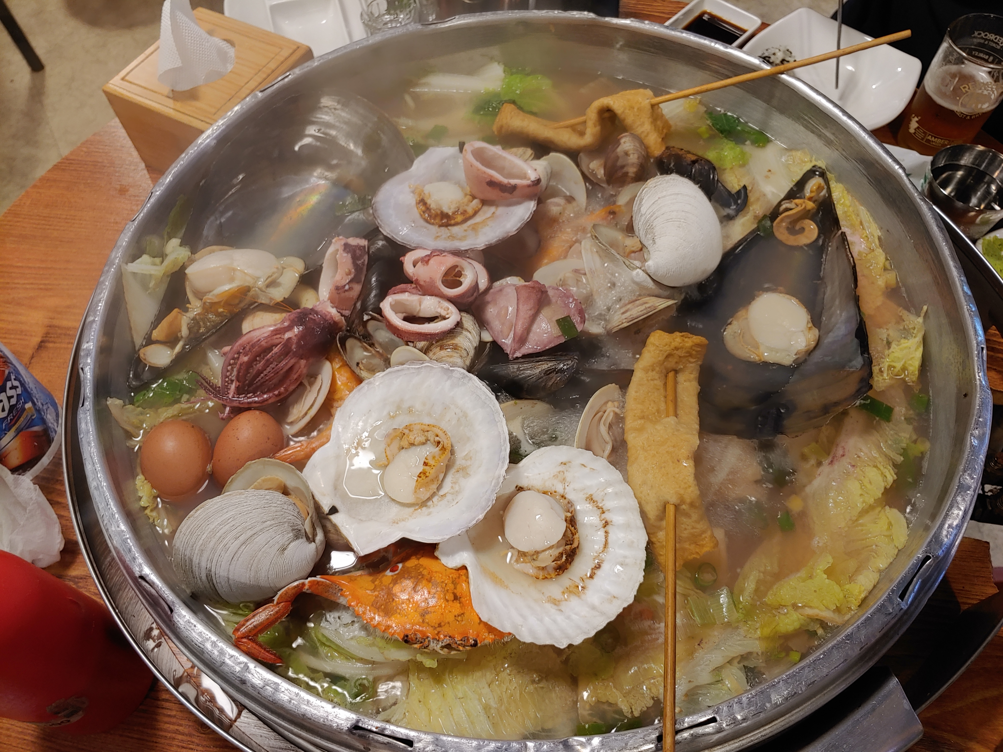 따끈한 국물이 일품! 마곡나루맛집 조개전골 조개깡패연구소