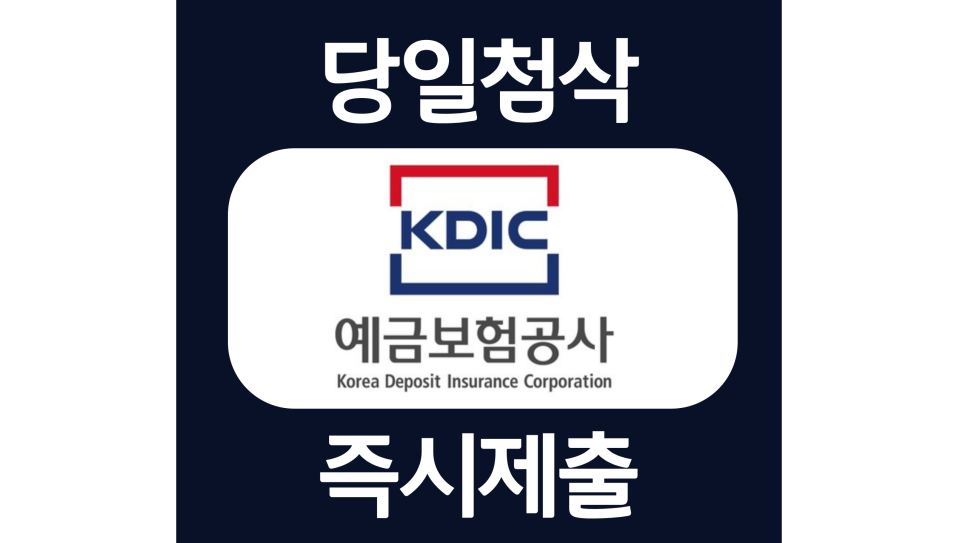  예금보험공사 청년인턴 자소서항목 자기소개서 문항 작성방법 첨삭 대필