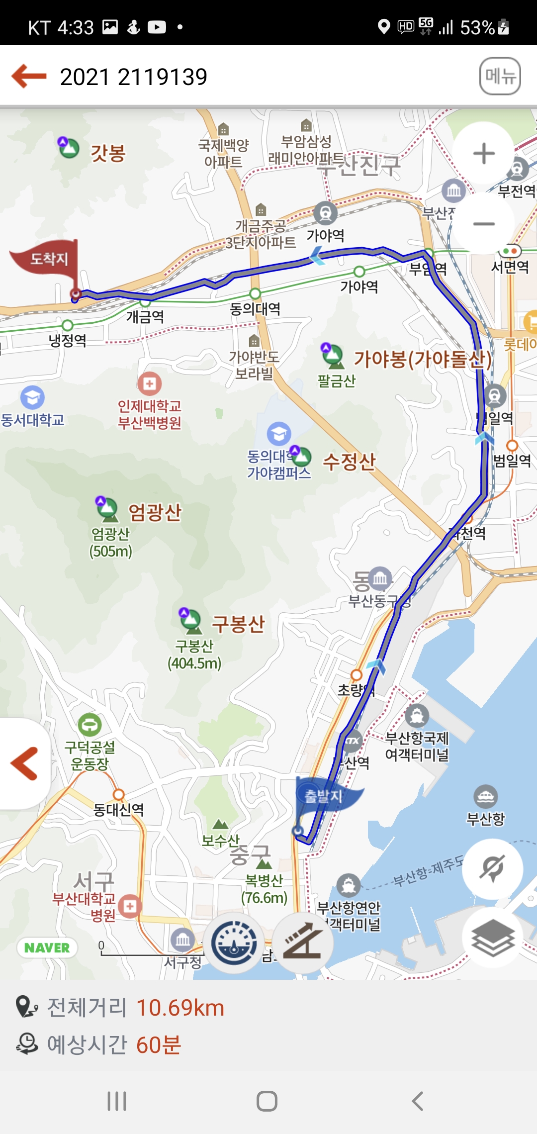 자전거 하루 10km