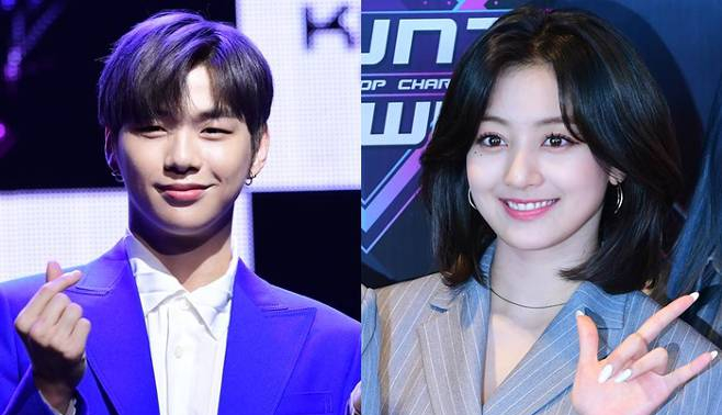  강다니엘 트와이스 지효 연애결별 지효 남자친구