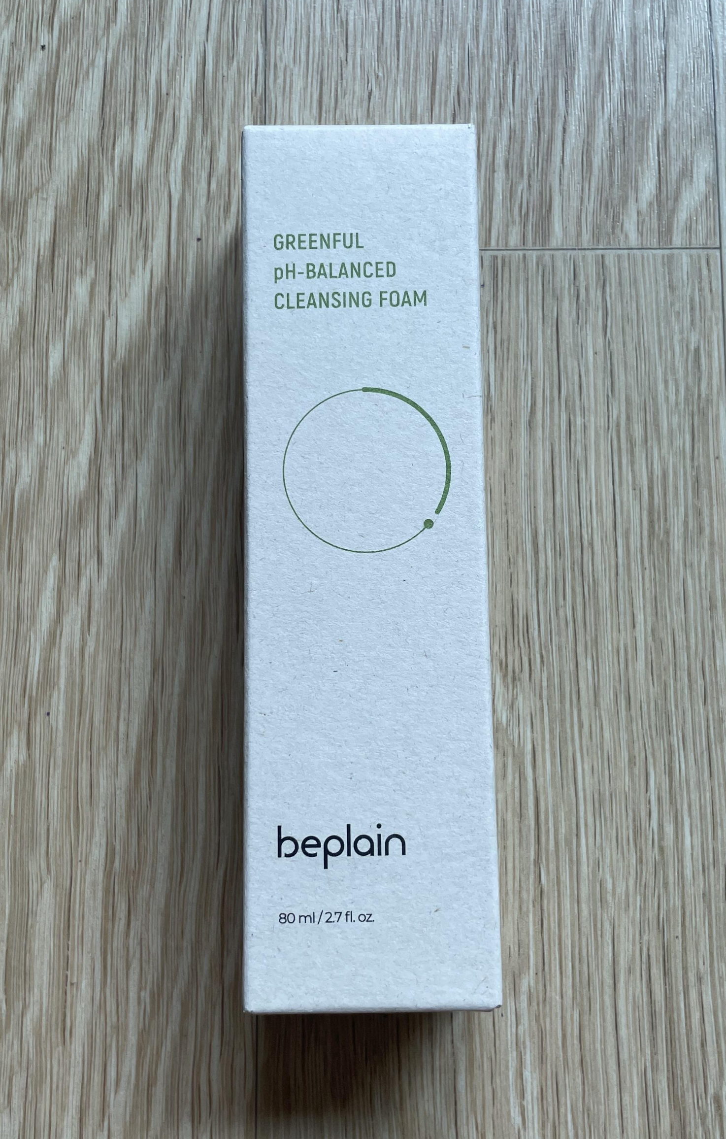  폼클렌징 80ml 얼마만에 다 사용하나 테스트해보기 (비플레인 녹두 약산성 폼클렌징)