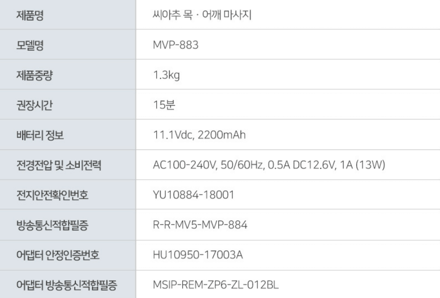 목 어깨 마사지기 추천 TOP 5