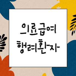 의료급여 수급권자 선정기준 및 관리(행려환자, 외국인 등)