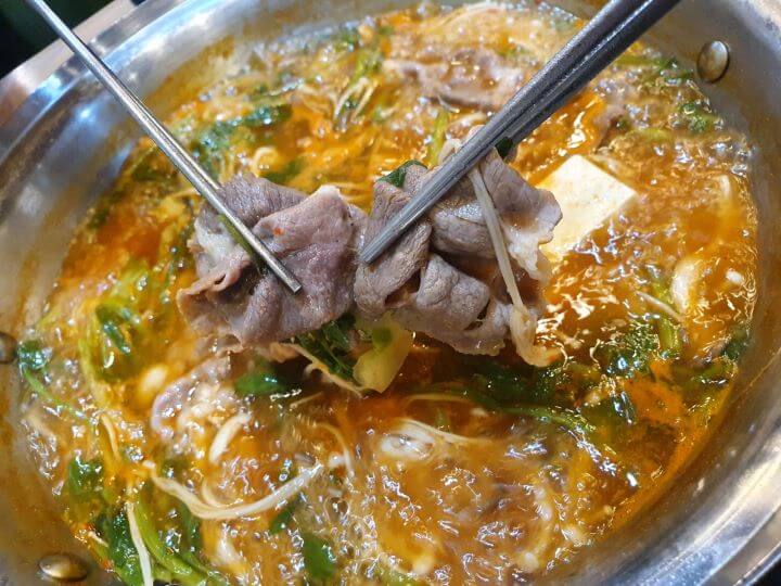  대구 동성로 샤브샤브 맛집 사공부엌