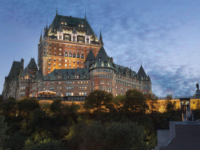 페어몬트 르 샤토 프론티낙 Fairmont Le Ch&acirc;teau Frontenac