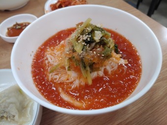 김치말이 국수 달인