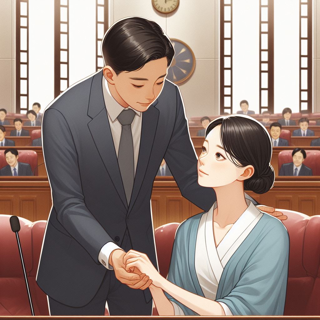 자기 사람만 챙기는 국회모습