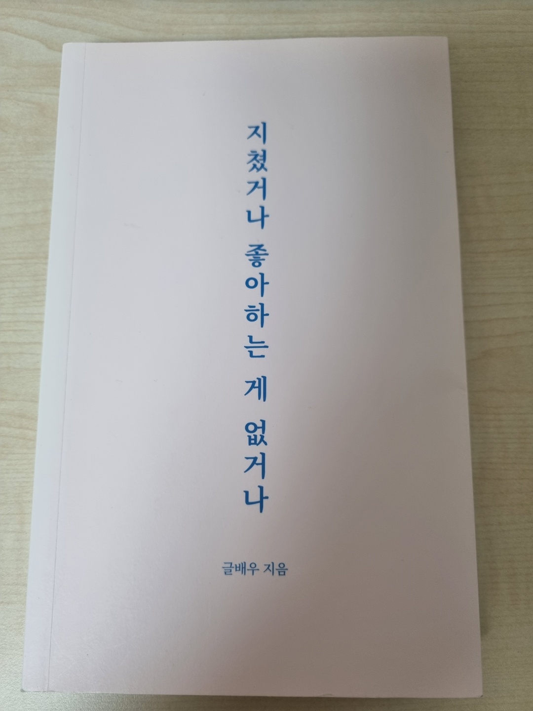  좋은 책 구절-지쳤거나 좋아하는 게 없거나
