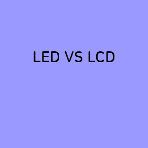 LED와 LCD