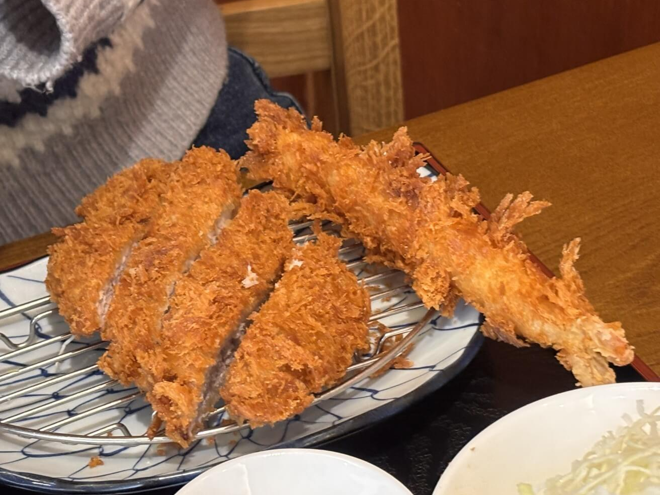 히레, 새우까스