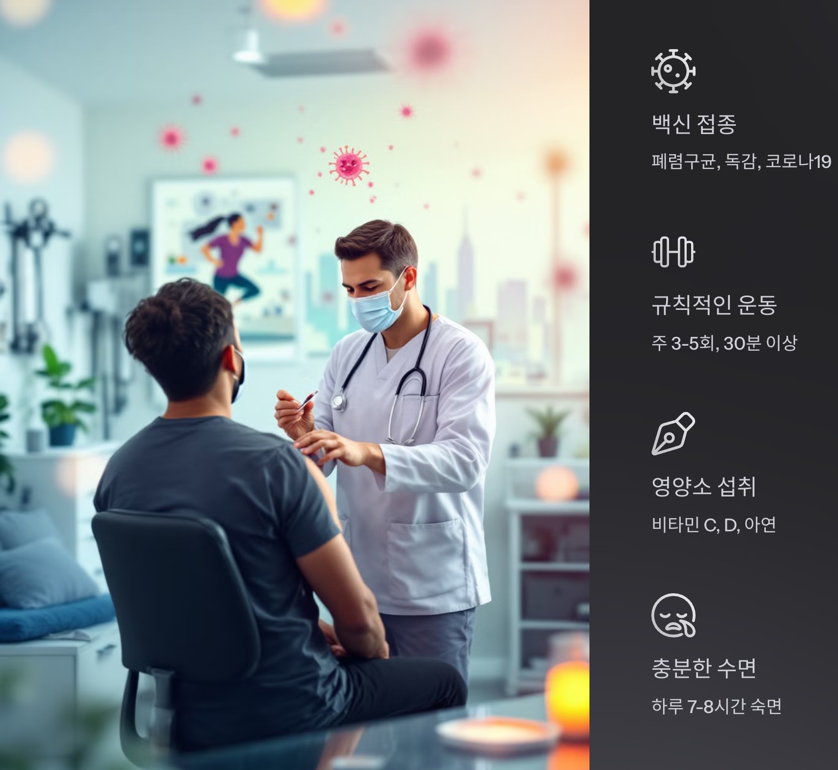 폐렴을 예방하는 가장 효과적인 방법