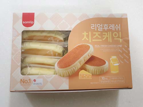  삼립식품의 리얼후레쉬 '치즈케익' 후기