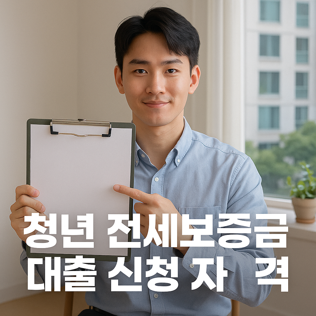 청년 전세보증금 대출 신청 자격