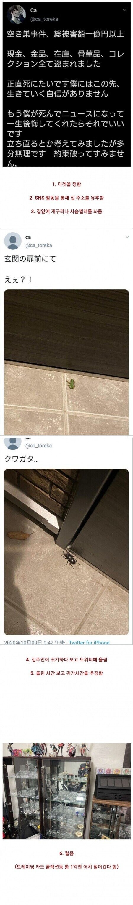  SNS에 개인 정보를 올리면 안 되는 이유(일본)ㅋㅋㅋ