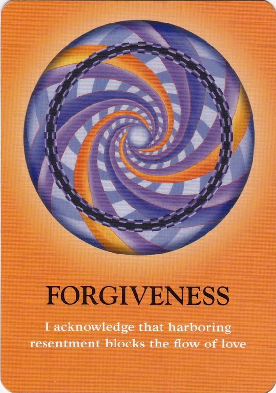 The Soul&#39;s Journey Lesson Cards Forgiveness 용서 해석