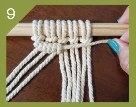 마크라메 기본매듭