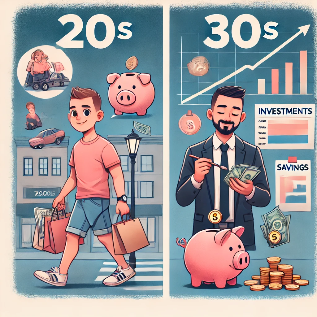 &quot;20대 vs 30대, 금융 습관이 만든 자산 격차 – 지금 바로 시작해야 하는 이유&quot;