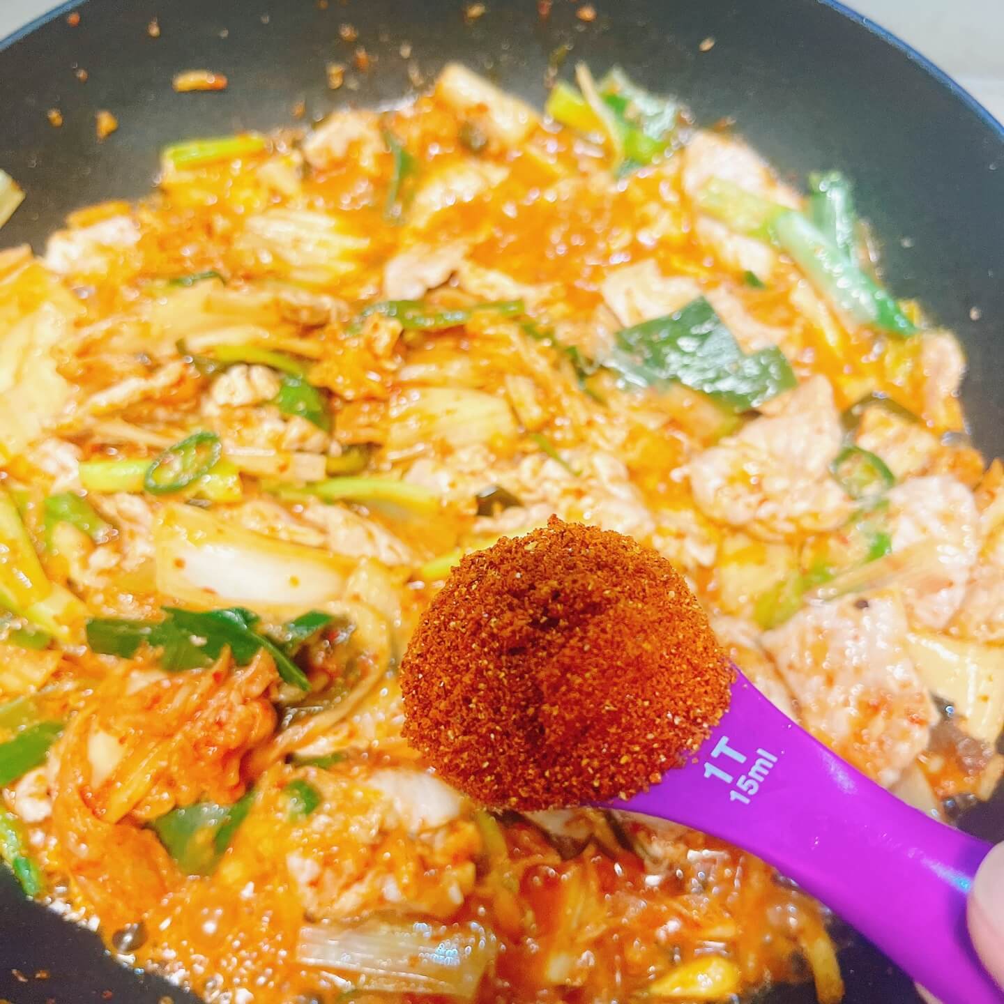 고춧가루1큰술-넣어주세요