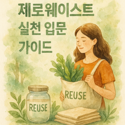 제로웨이스트 실천 입문 가이드