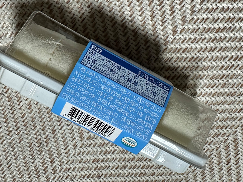 매일우유 소금롤케이크 영양정보