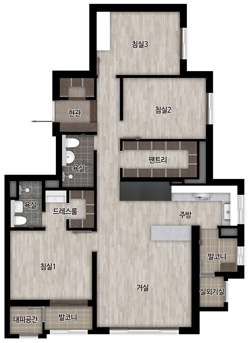 울산 온양발리 신일해피트리 더루츠 84B