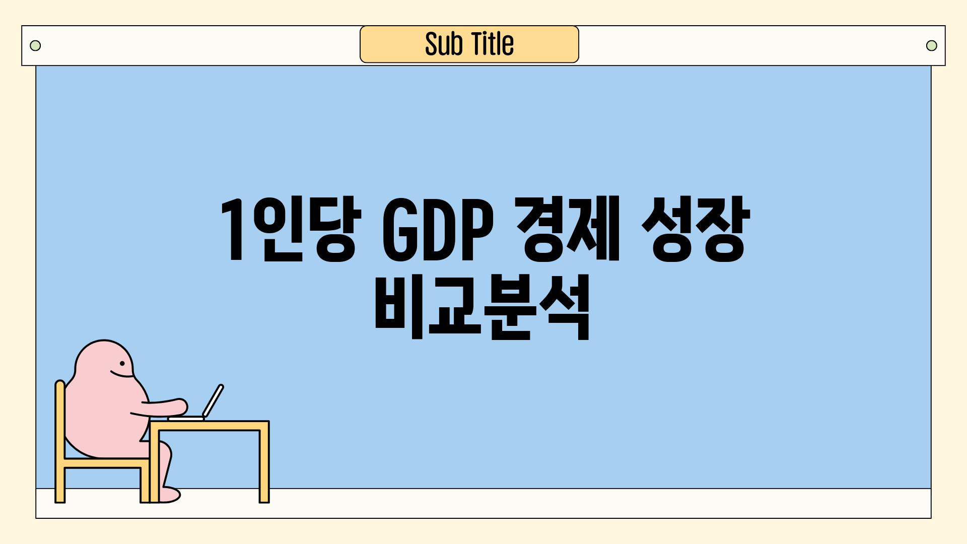 1인당 GDP, 경제 성장 비교분석