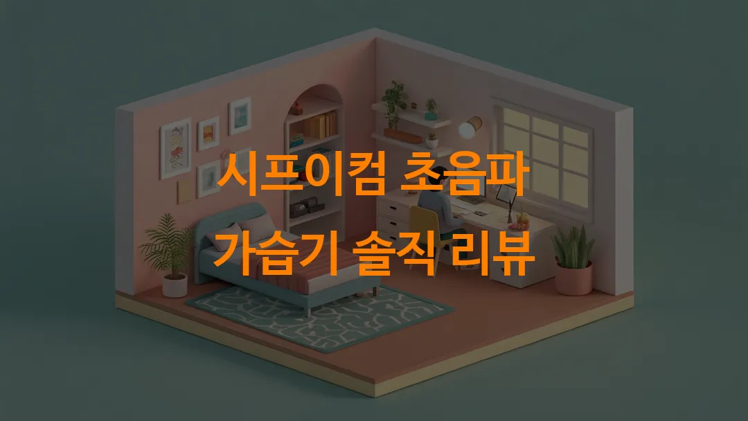 시프이컴 초음파 가습기 솔직 리뷰