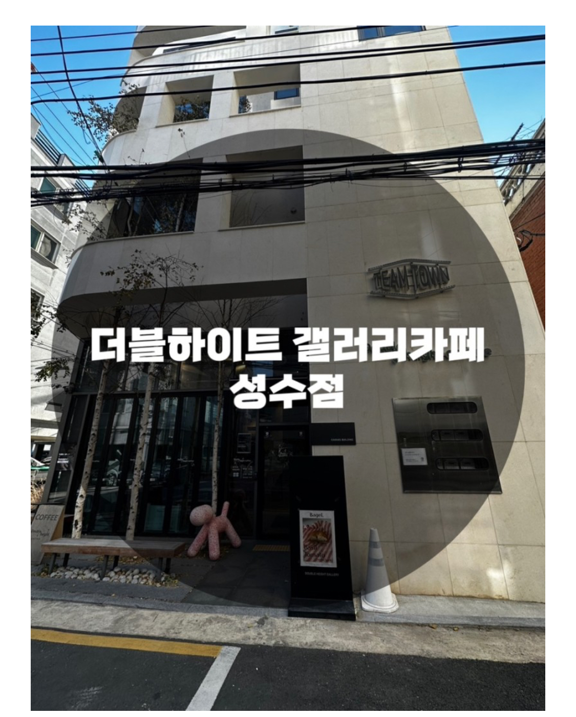  : 서울 성동구 성수동 : 성수동 카페 성수동 디저트 성수동 핸드드립 성수동 데이트 더블하이트 갤러리카페 성수점