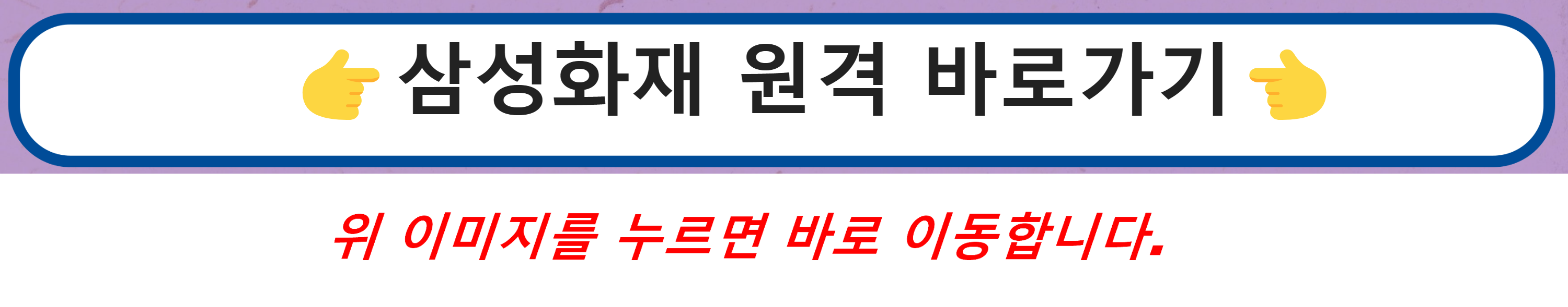 삼성화재 원격 바로가기